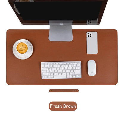 Large Size Office Desk Mat PU Waterproof Mouse Pad Desktop Keyboard Desk Pad Gaming Mousepad PC Accessories