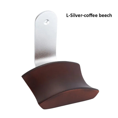Wooden Headphones Stand Holder Aluminum Alloy Desk Lock Clip Headphone Bracket Easy Install Headset Display Hanger
