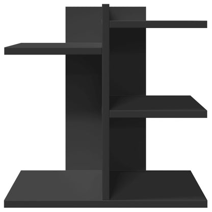 Desk Organiser Black 42X21.5X42 Cm Engineered Wood