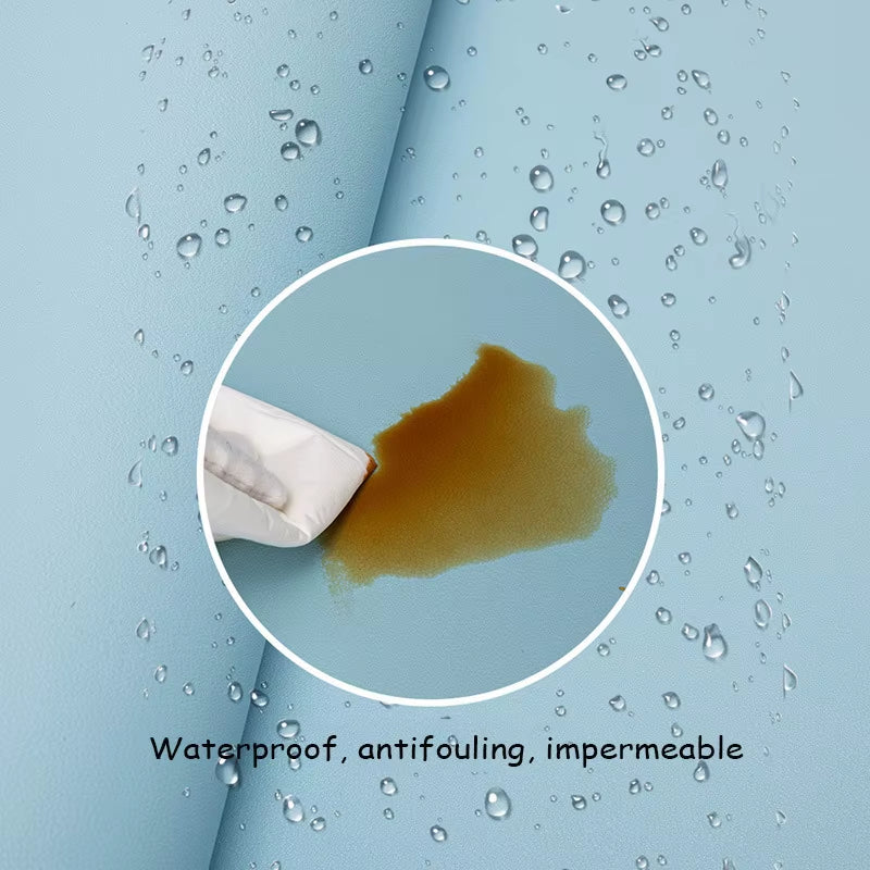 White Mousepad Portable Mouse Pad Large Gaming Waterproof Non-Slip PU Suede Desk Mat Computer Keyboard Desk Pad Mats